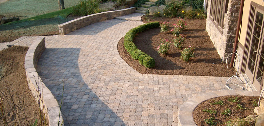 hardscape projects trace lawn landscaping